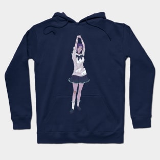 Anime schoolgirl Hoodie